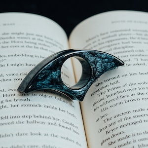 Hunt Athalar inspired Handmade Resin Book Page Holder