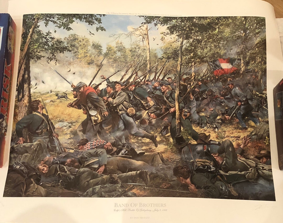 Band of Brothers Signed Artists Proof 15/75 Civil War Etsy