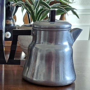 Vintage C 1934/35 Wear-Ever 4-Cup Aluminum Coffee Percolator, NO Patent Number, Rare