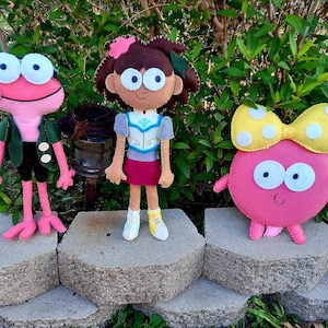 Amphibia Plush Dolls