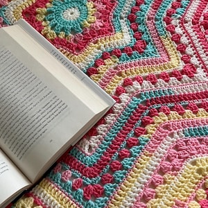 crochet star blanket