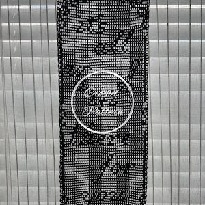 filet crochet "it's all waiting there for you" digital grid chart