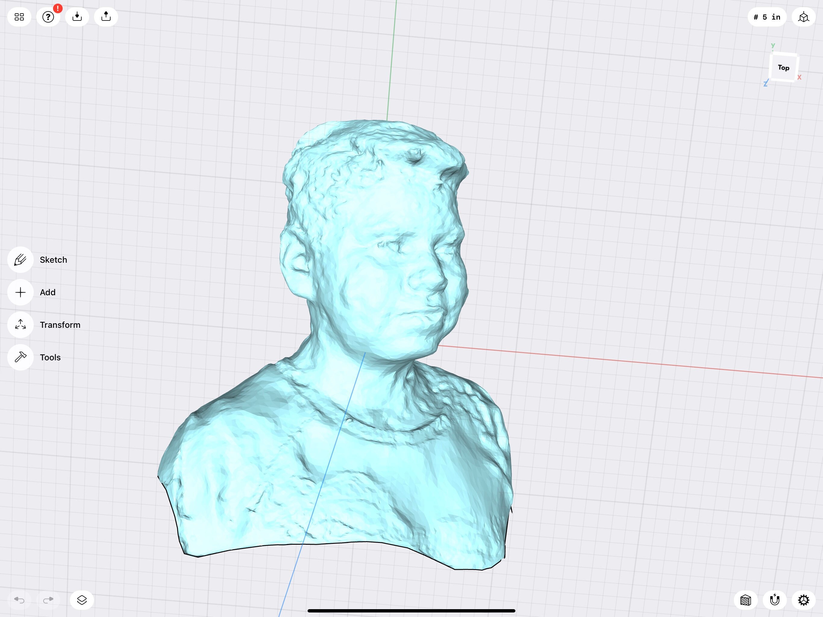 Personal Face 3D Print. Head and shoulders , make a 3d print of a loved ...