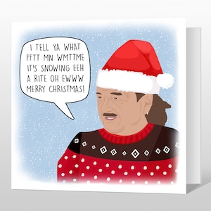 Gerald Cooper Christmas Card - Clarkson's Farm Christmas Card - Diddly Squat Farm - Gerald Xmas Card for Dad Mum Son Nephew Friend ect..