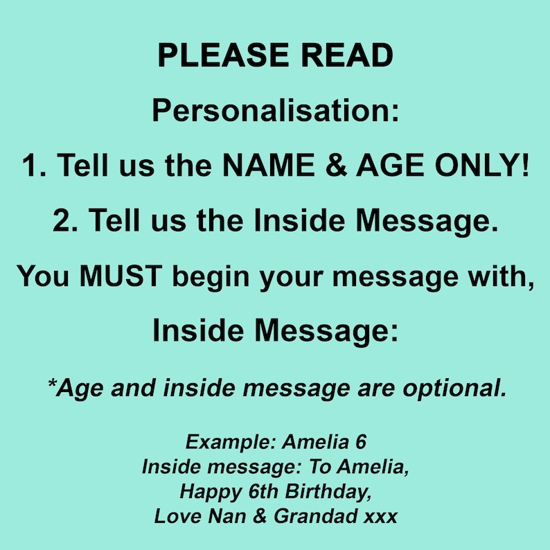 Personalized Floral Birthday Card – Custom Name, Handmade UK image 3