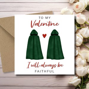 The Traitors Funny Valentines Day Card - I will always be faithful - Valentine card for your Boyfriend, Girlfriend, Husband, Wife, Partner..