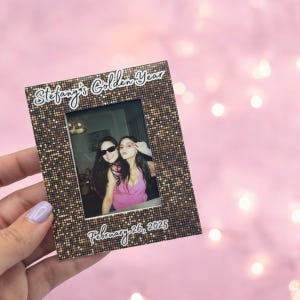 Personalized Instax Mini Photo Frame: Magnetic Polaroid Frame