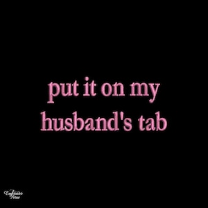 Póngalo en mi esposo Tap Archivo de diseño de bordado a máquina para gorra, diseño de bordado de moda, bordado divertido, gorra snapback personalizada y gorra de papá