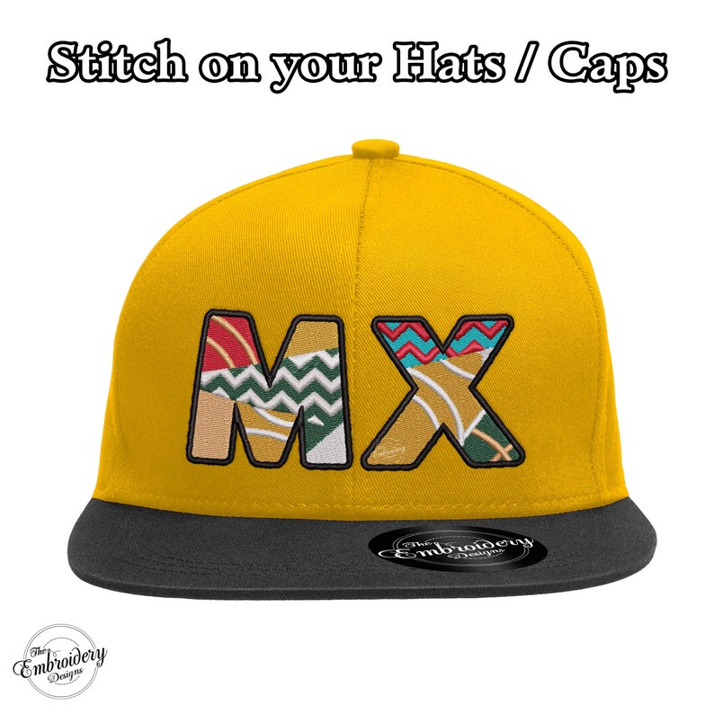Mexico MX Machine Embroidery Design File for Hats, Embroidery Files PES and Trendy, Custom Hat Embroidery, Gorra Bordados Trucker & Snapback
ww.instagram.com/theembroiderydesigns
www.theembroiderydesigns.com
embroidery digitizing, logo digitizing