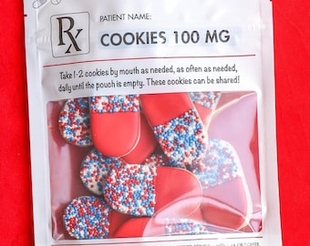Get Well Soon/Dr Nurse Appreciation Sugar Cookie Gift Bag | Sugar Cookies | Royal Icing | Pill Feel Better | Kids | Get Well Soon