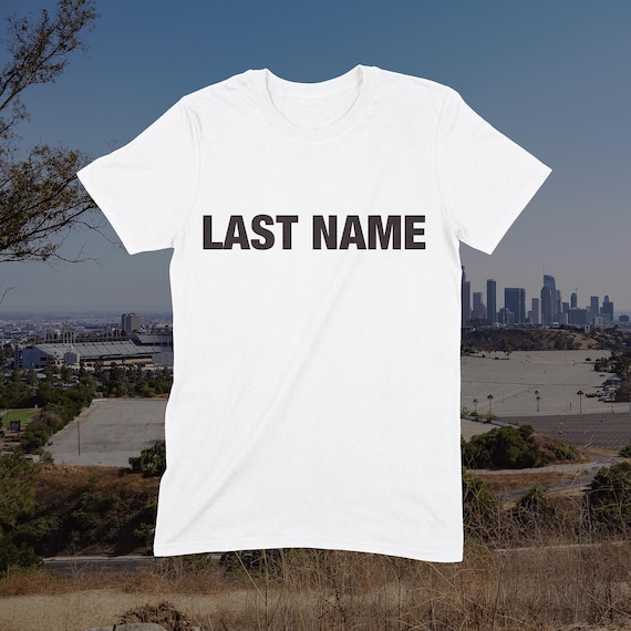 T-shirt Personalized: Custom LAPD, LA COUNTY Sheriff Training Tee
