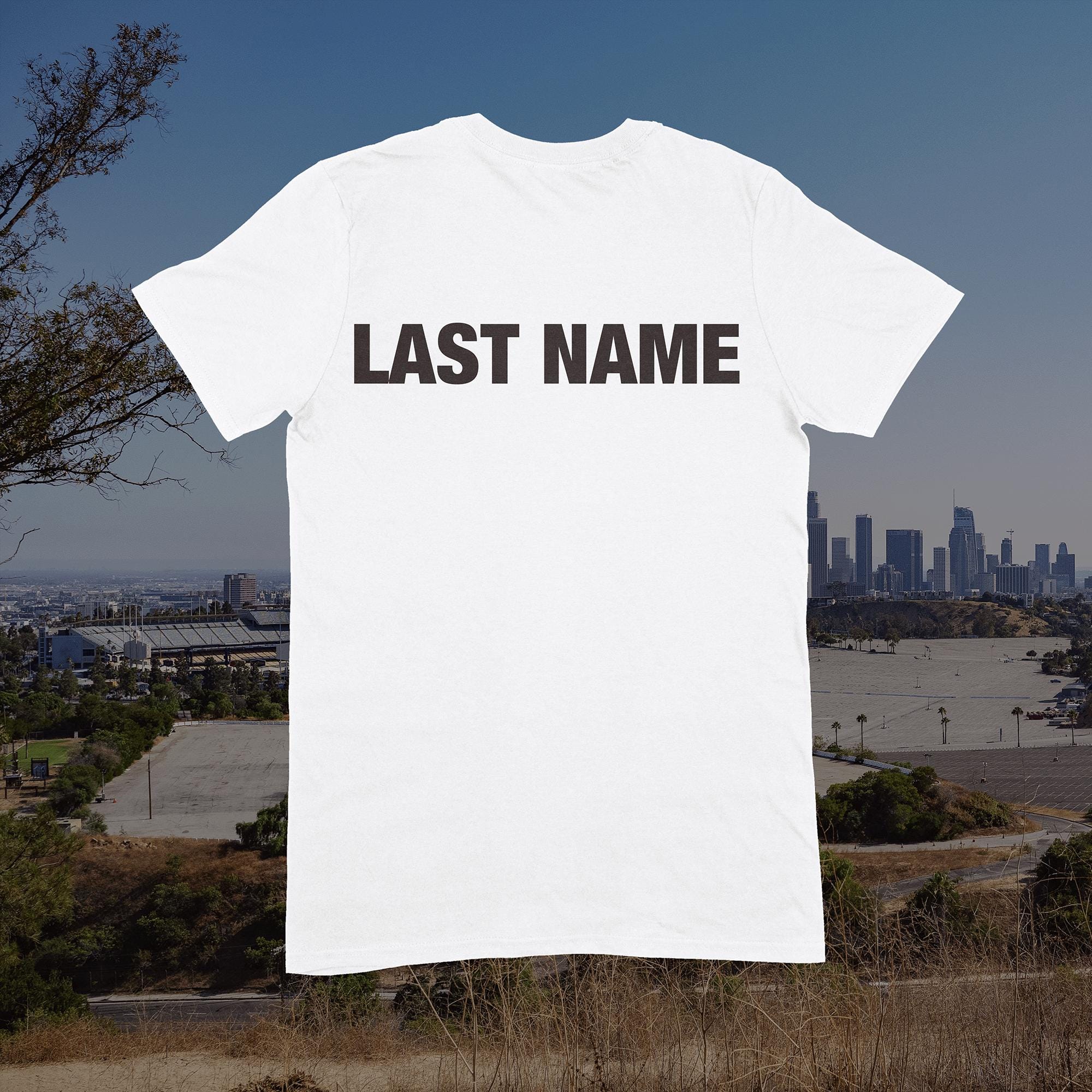 T-shirt Personalized: Custom LAPD, LA COUNTY Sheriff Training Tee
