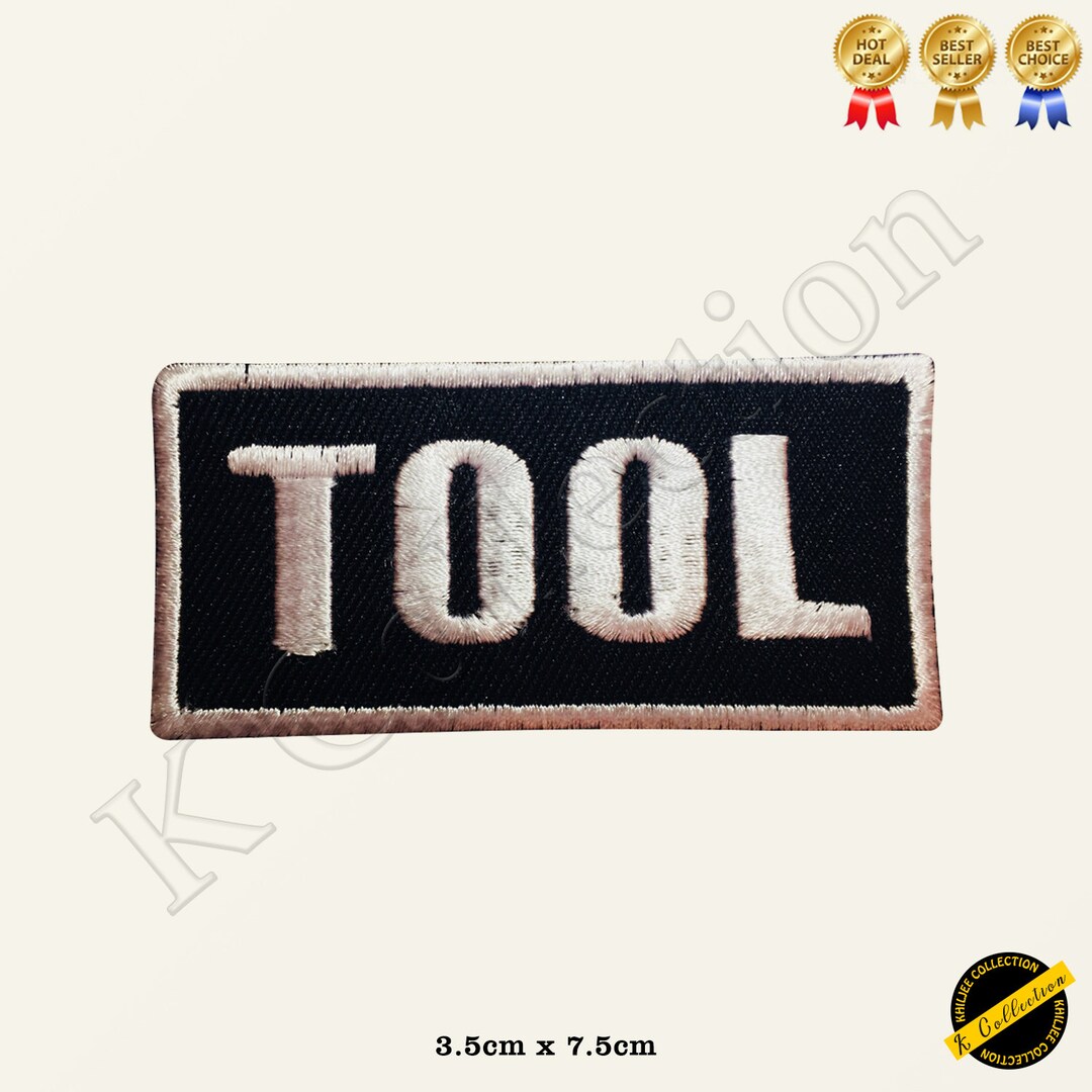 Tool Music Band Embroidered Iron On/sew on Patch/badge for Clothes Etc ...
