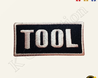 Tool Music Band Embroidered Iron On/Sew On Patch/Badge For Clothes etc