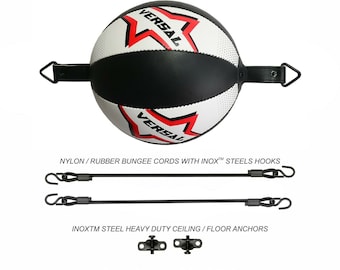 PRO IMPACT Borsa Da Boxe A Doppia Estremità In Vera Italia - Foto 6