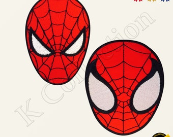 Parche bordado para planchar o coser de la película de cómics y videojuegos de superhéroes Spider Man