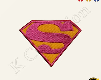 Super Woman Super Hero Movie Comics Video game Embroidered Iron on Sew On Patch Badge