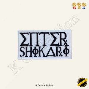 Enter Shikari Music Band Embroidered Iron On/Sew On Patch/Badge For Clothes