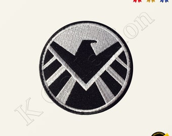 Escudo Vengadores Superhéroe Película Comics Videojuego Bordado Parche para coser o planchar Insignia