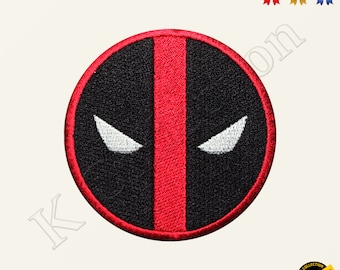 Dead Pool Super Hero Movie Comics Video game Embroidered Iron on Sew On Patch Badge