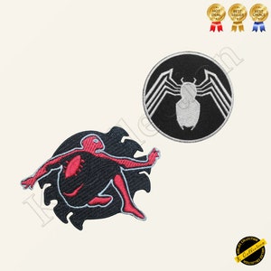 Spider Man Super Hero Movie Comics Video game Embroidered Iron on Sew On Patch Badge