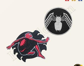 Naszywka haftowana do przyszycia z motywem filmu Spider-Man Super Hero Comics z gry wideo