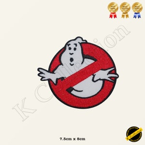 PATCH RICAMO TOPPA ACCHIAPPAFANTASMI GHOSTBUSTERS ACCHIAPPA FANTASMI CARTOON