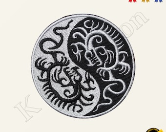 Modern Yin Yang Symbol Logo Template PNG Vector In SVG, PDF, AI, CDR Format - Foto 2