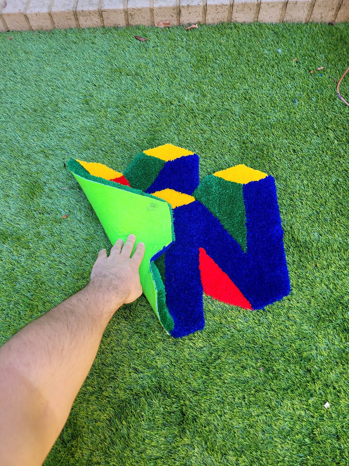 Nintendo 64 Logo Rug | Etsy