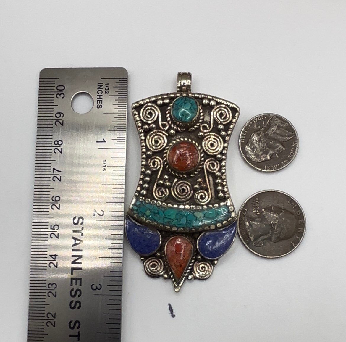 Himalayan Jewelry With Turquoise/coral/ Lapis/ Tibetan Etsy