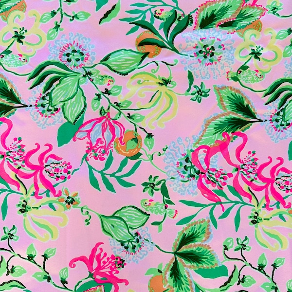 Fabric “ Pinky dream ” #243  LP -Ponte Knit