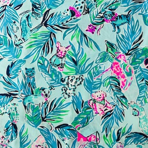 Fabric Poplin  “Dogs & Cats”# 126  LP - Cotton Poplin