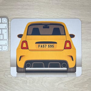 595 Mouse Pad, Choose the colour, Add your numberplate - Personalised Car Gift