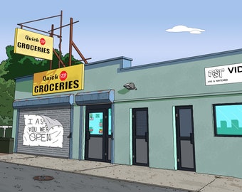 Quickstop (Oficinistas) Obra digital