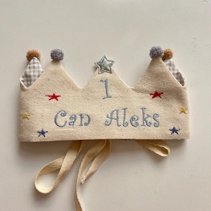 crown for baby ,crown for toddler, kids party hat,custom birthday crown,handmade baby birthday crown,cute baby feeding,
