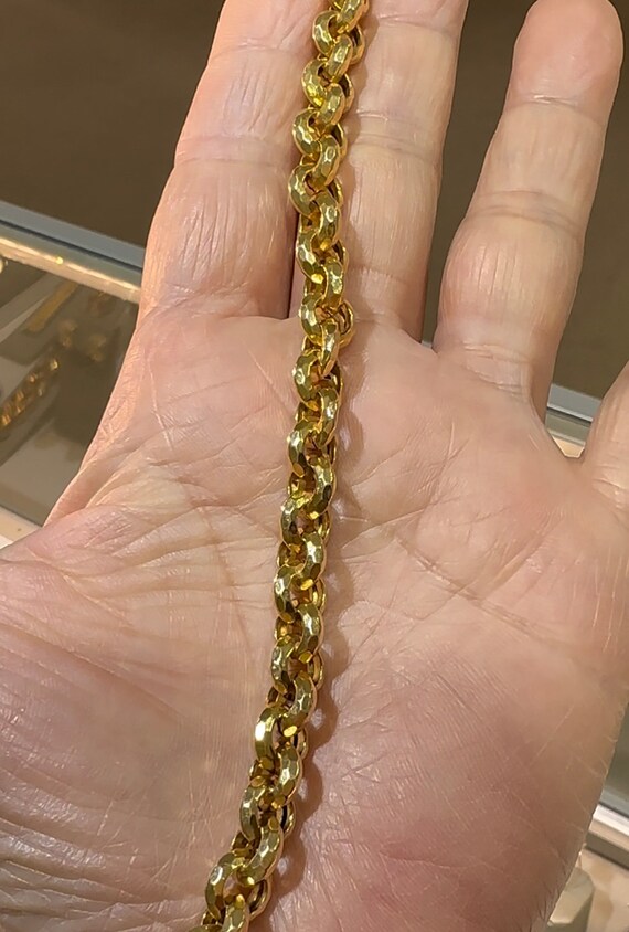 Gold Italian bracelet