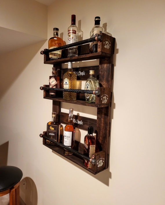 Bourbon Shelves Etsy