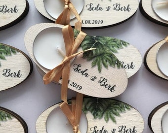 Personalized 100 PCS Wedding Favor, Wedding Favors for Guests in Bulk, Wedding Gifts for Guests, Rustic Wedding Favors, Bridal Shower Favors