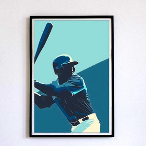 Baseball Retro Wall Art, Vintage, Sport Art, Contemporary Art, Modern Timeless, Abstract Art, Digital Art Prints, Art Print Downloads