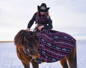 Ladies Winter Riding Skirt with FREE matching neck wrap! Save now!