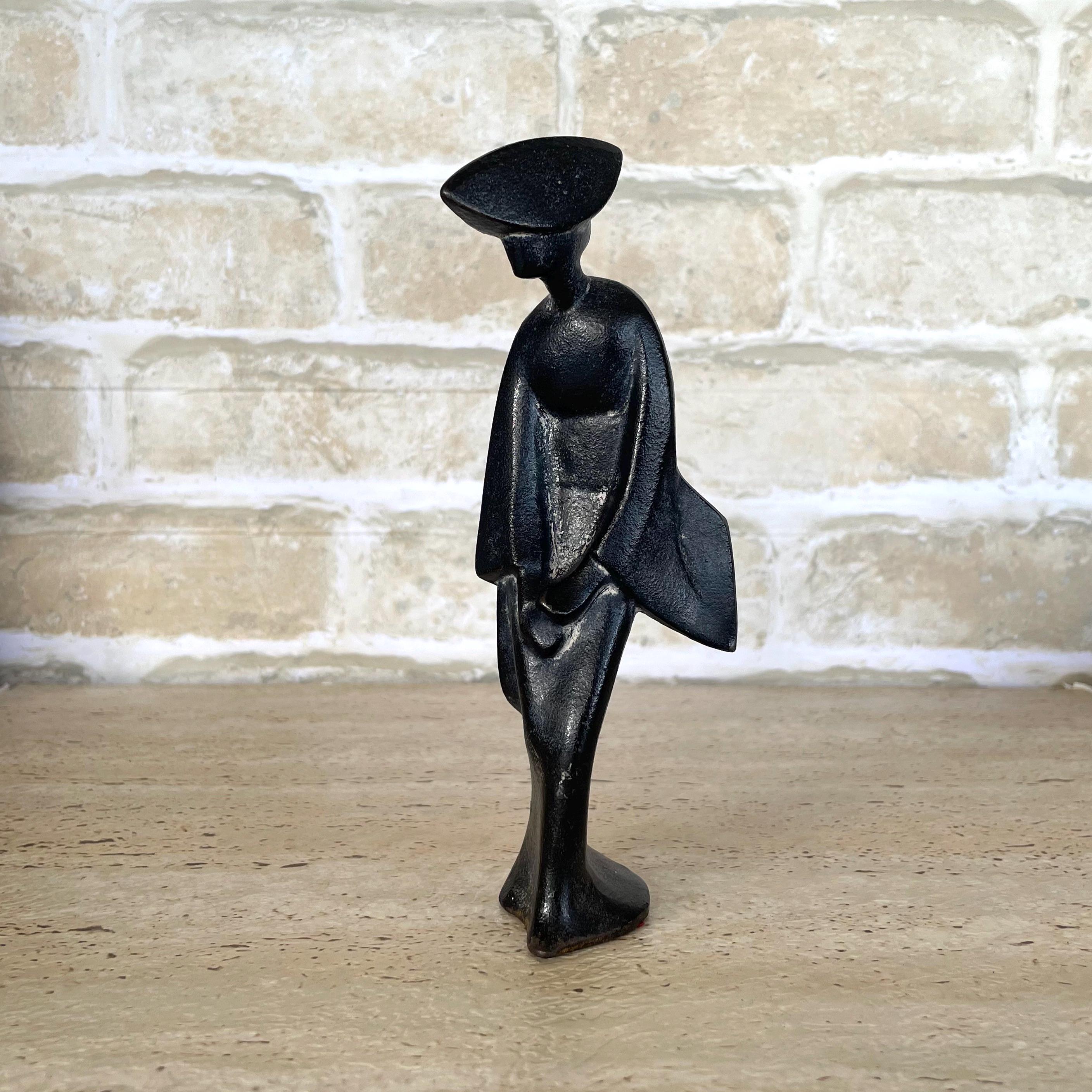 Mid Century Iron Sculpture Japan - Etsy
