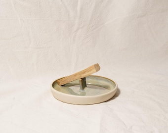 Handmade Ceramic Palo Santo Holder | Minimalist Incense Burner