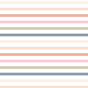 Pastel Stripes Fabric,  Boho Striped Fabric, Coastal, Quilt Cotton, Cotton Sateen, Home Decor Fabric by the Yard