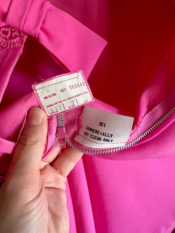 1960s Union made pink gown Gem