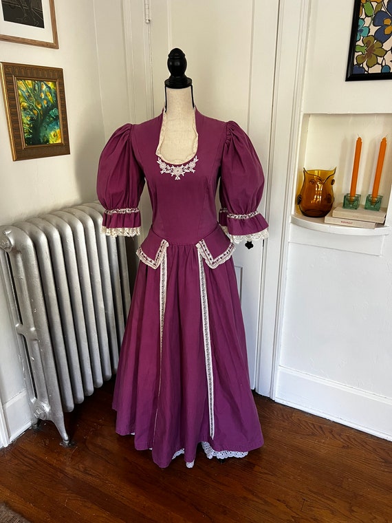 Victorian style dress handmade