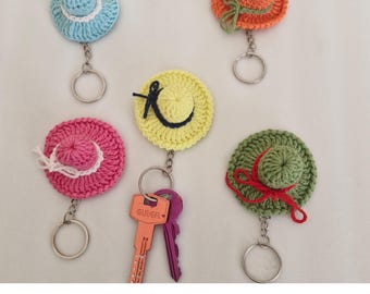 Crochet Miniature Hat Keychain Pattern (PDF Pattern)