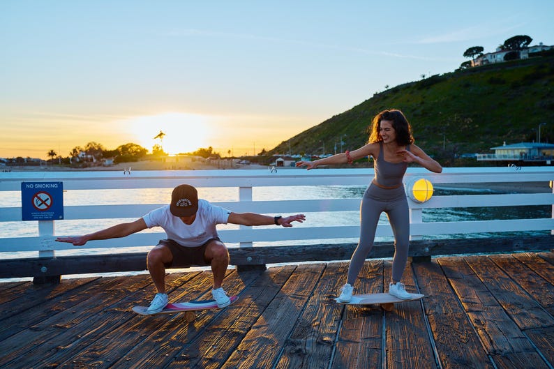 Prancha de equilíbrio TWOB-SPORT - Hermosa "Sunset" imagem 6