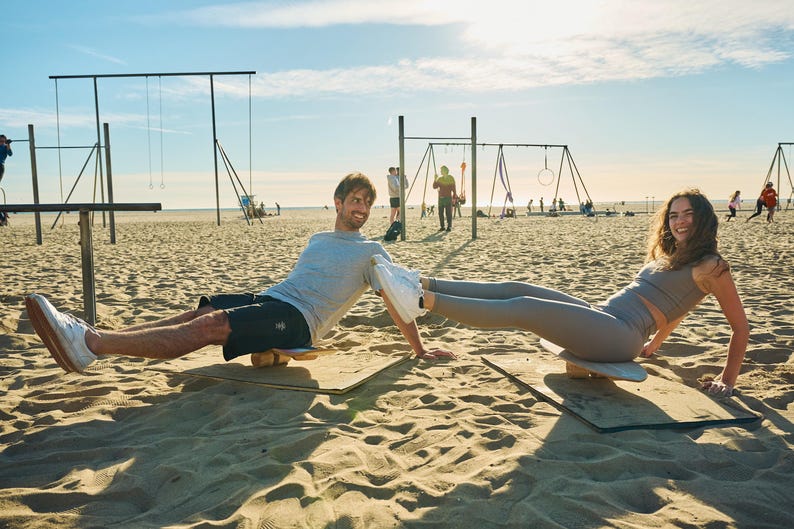 Prancha de equilíbrio TWOB-SPORT - Hermosa "Sunset" imagem 10