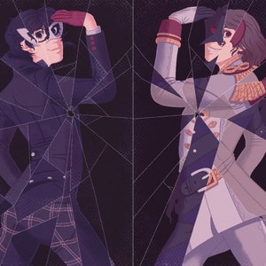 Persona 5 | Shuake Akeshu "Broken Hearts" | 11"x17" Art Print