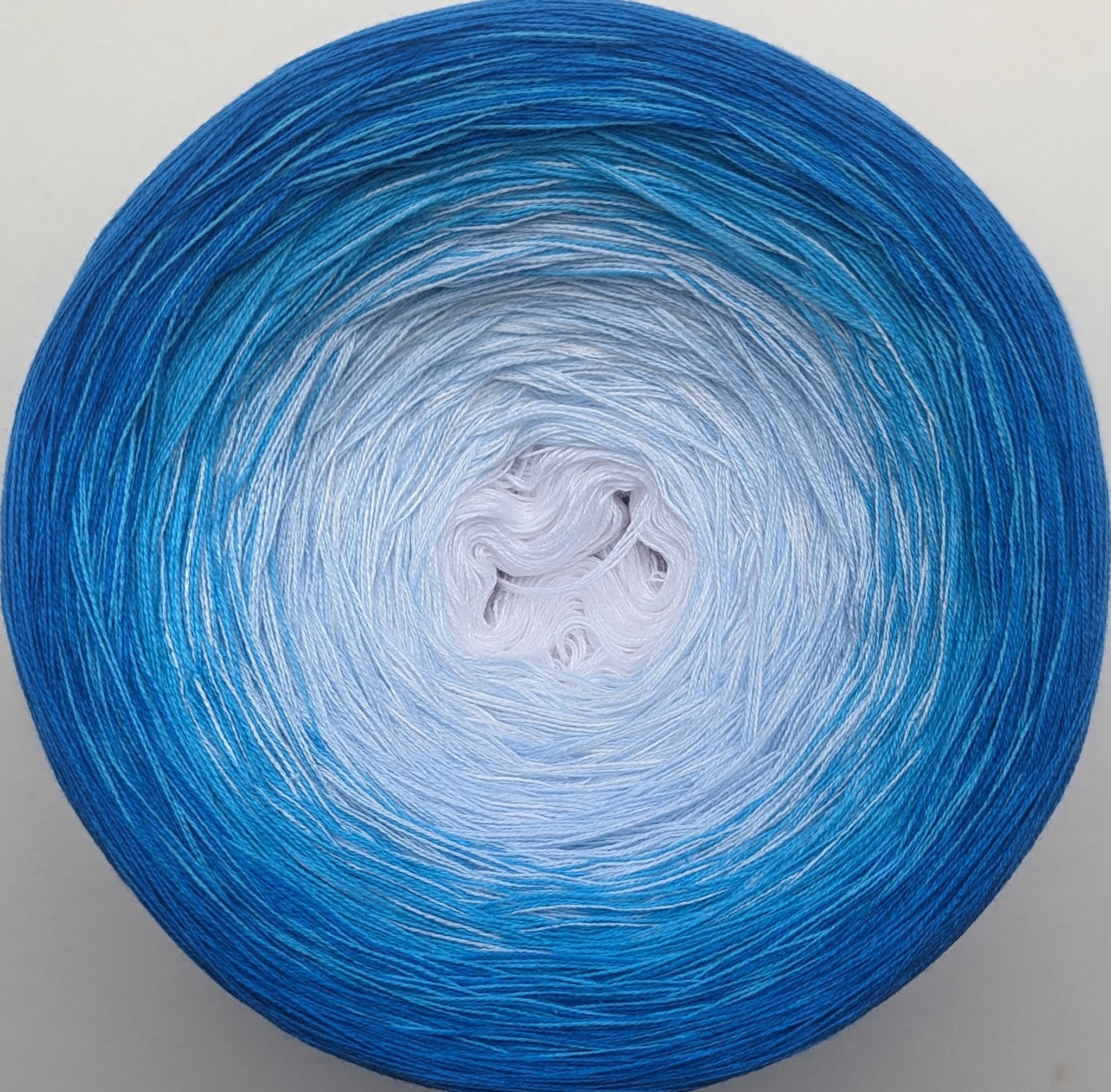Gradient Yarn Cake, ombre effect yarn cake, 50cotton/50%acrylic yarn cake.374 - Agnes World Ombre Yarn.